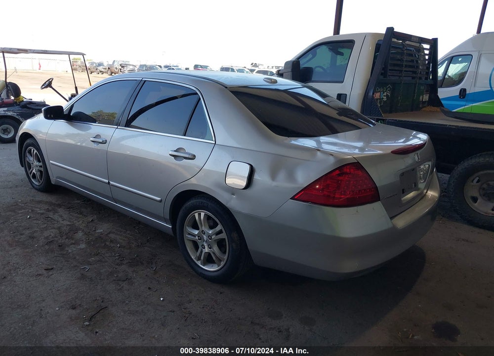 2007 HONDA ACCORD 2.4 EX VIN: JHMCM56897C002946