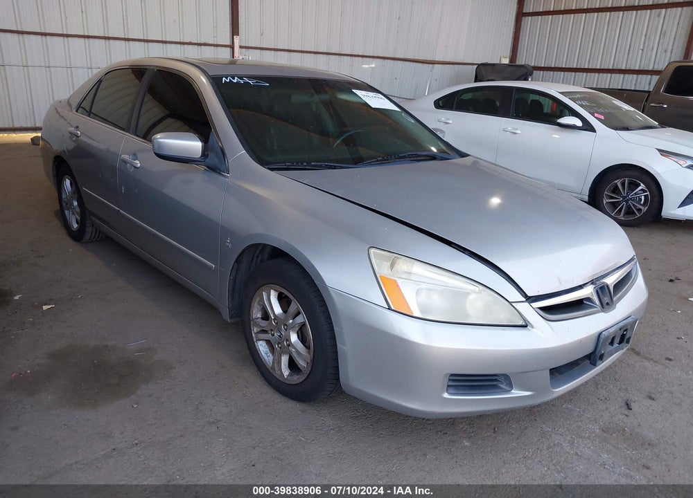 2007 HONDA ACCORD 2.4 EX VIN: JHMCM56897C002946