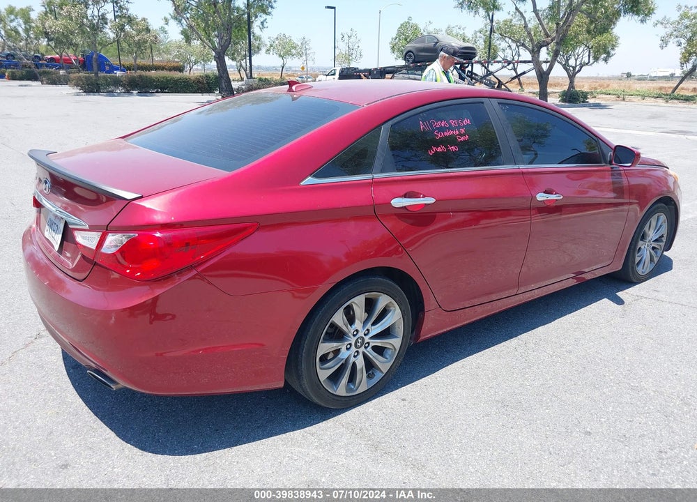 2012 HYUNDAI SONATA SE 2.0T VIN: 5NPEC4AB2CH429376
