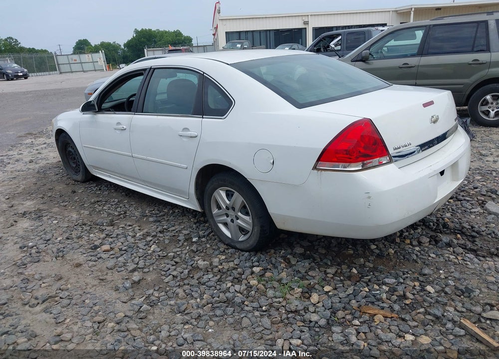 2011 CHEVROLET IMPALA LS VIN: 2G1WF5EK1B1275134