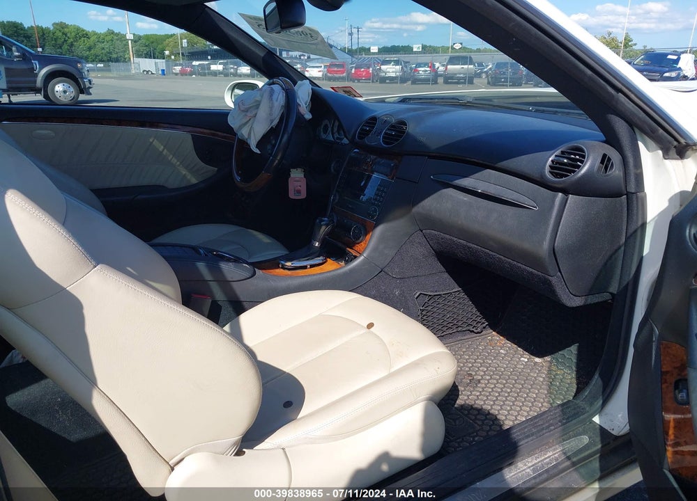 2009 MERCEDES-BENZ CLK 350 VIN: WDBTJ56HX9F267353