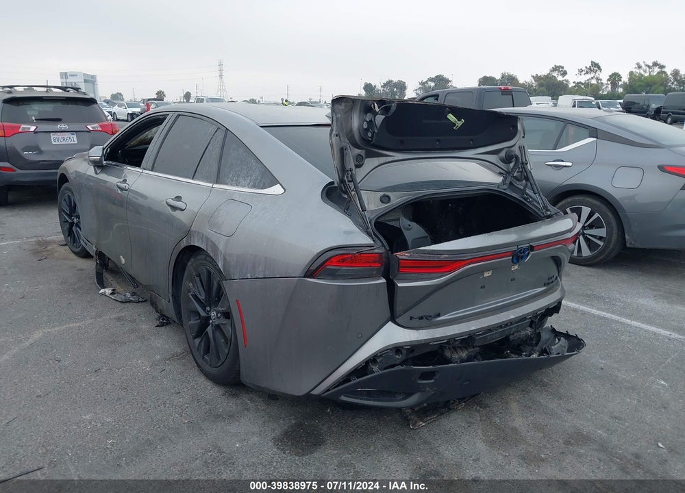 2021 TOYOTA MIRAI XLE VIN: JTDAAAAA3MA001691