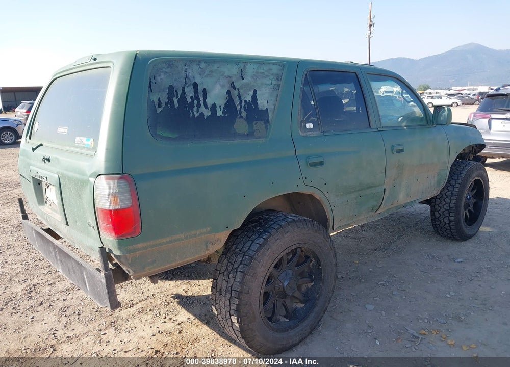2000 TOYOTA 4RUNNER LIMITED V6 VIN: JT3HN87R5Y9031277