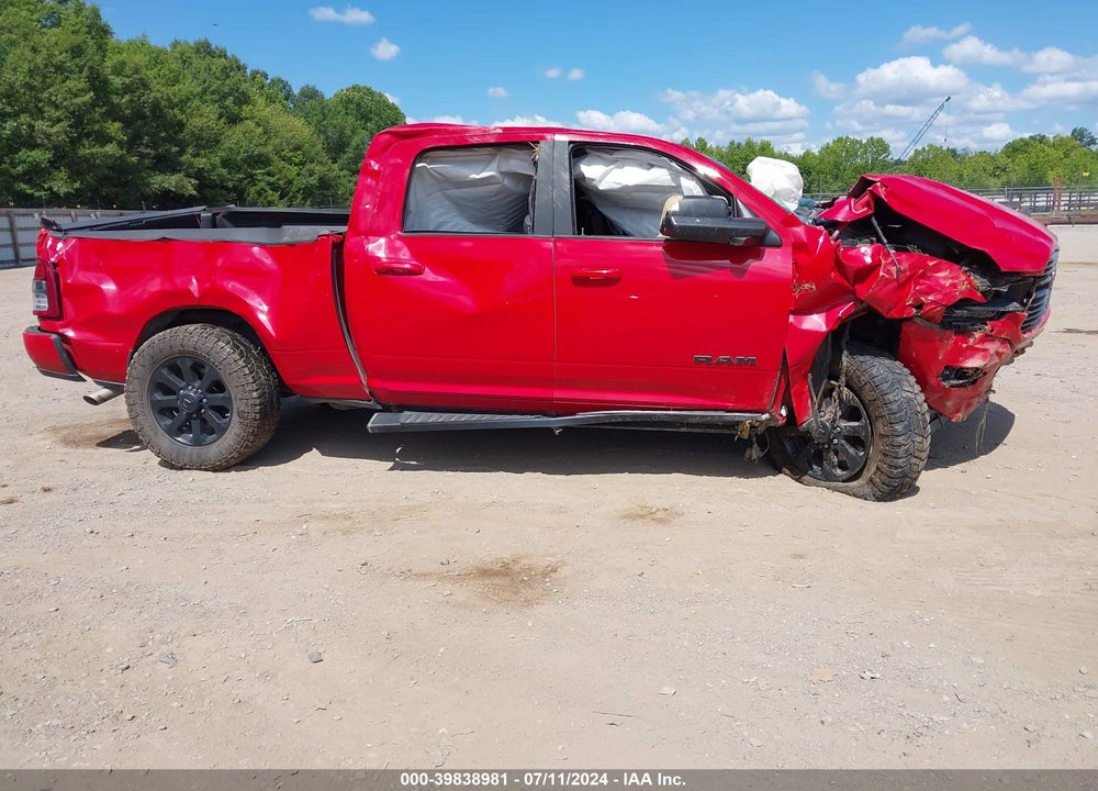 2021 RAM 2500 BIG HORN 4X4 6'4 BOX VIN: 3C6UR5DJ6MG657966
