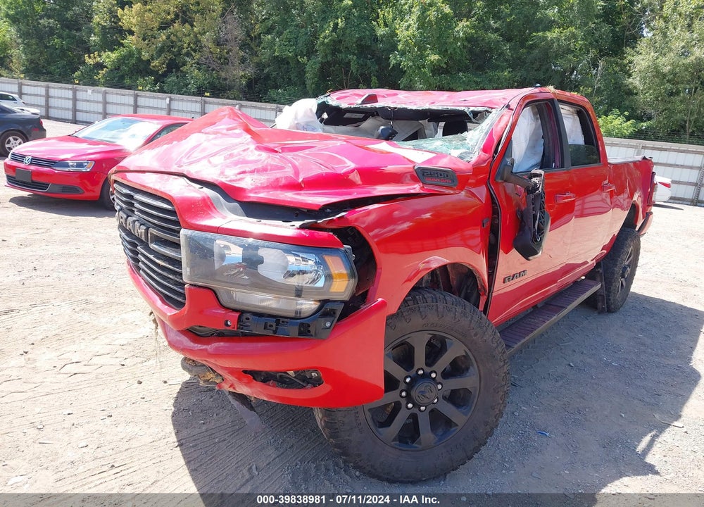 2021 RAM 2500 BIG HORN 4X4 6'4 BOX VIN: 3C6UR5DJ6MG657966