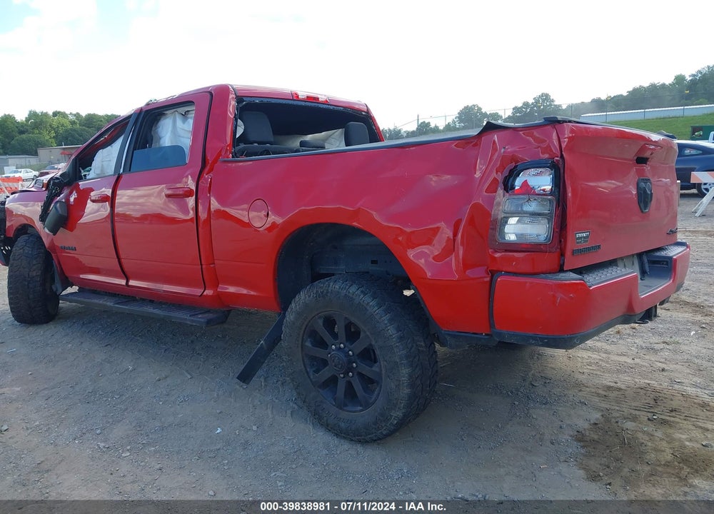 2021 RAM 2500 BIG HORN 4X4 6'4 BOX VIN: 3C6UR5DJ6MG657966