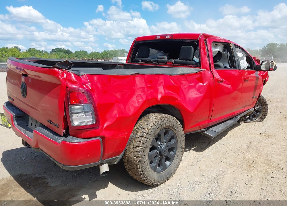 2021 RAM 2500 BIG HORN 4X4 6'4 BOX VIN: 3C6UR5DJ6MG657966