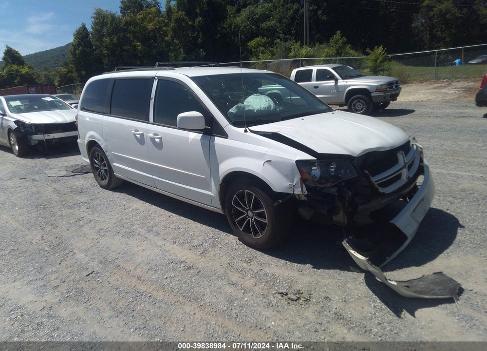 2017 DODGE GRAND CARAVAN GT VIN: 2C4RDGEG3HR580436