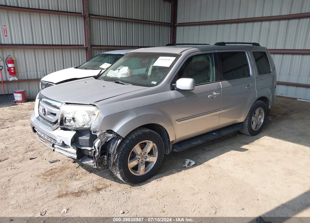 2010 HONDA PILOT EX-L VIN: 5FNYF4H67AB030598