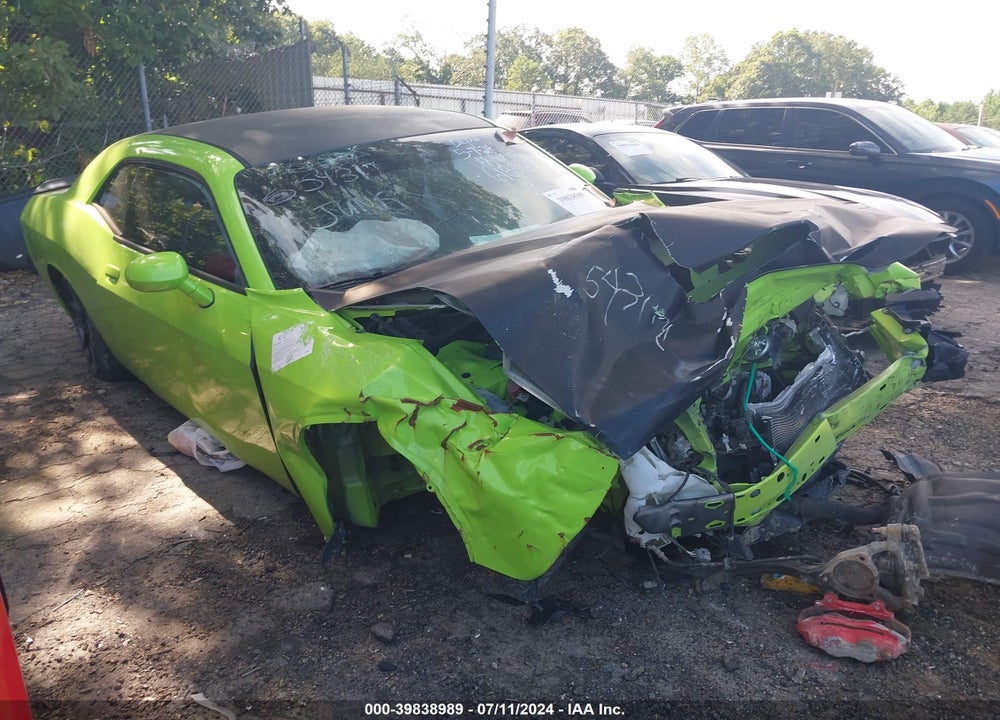 2019 DODGE CHALLENGER R/T VIN: 2C3CDZBT9KH618823