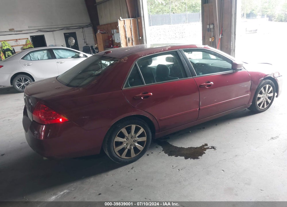 2006 HONDA ACCORD 3.0 EX VIN: 1HGCM66536A023929