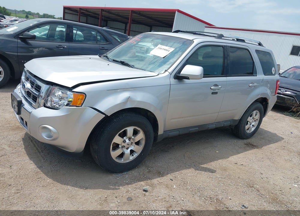 2012 FORD ESCAPE LIMITED VIN: 1FMCU9EGXCKB58359