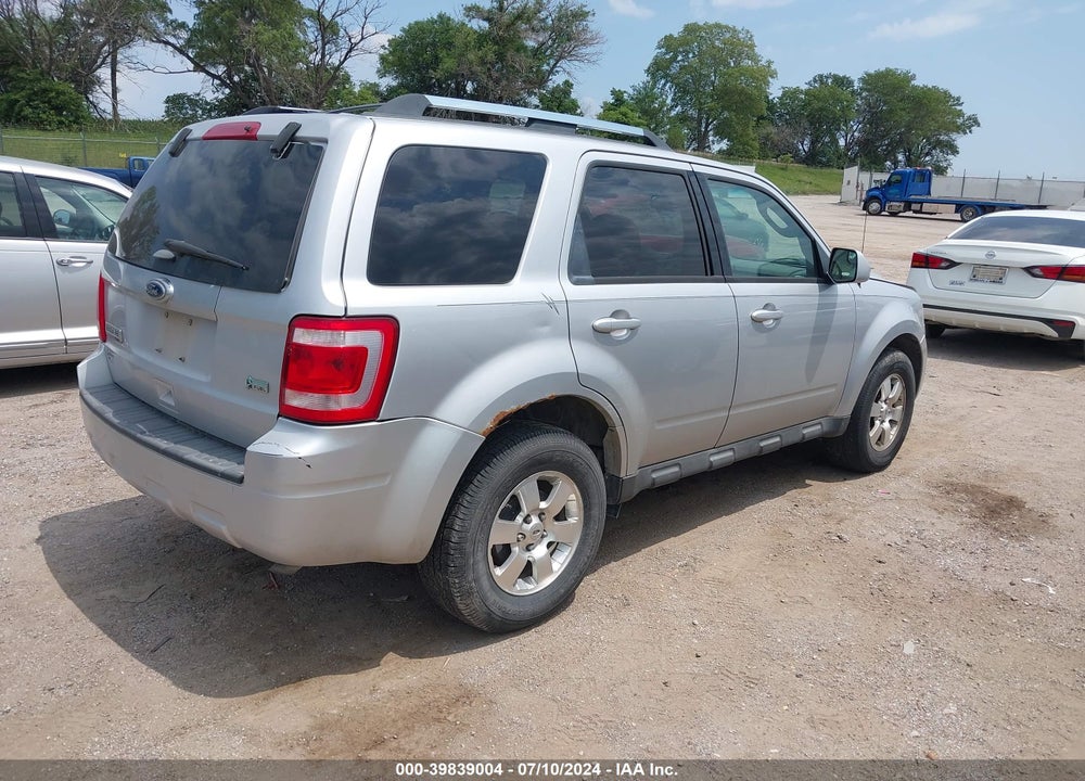 2012 FORD ESCAPE LIMITED VIN: 1FMCU9EGXCKB58359