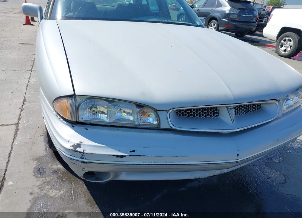 1998 PONTIAC BONNEVILLE SE VIN: 1G2HX52K0W4206516