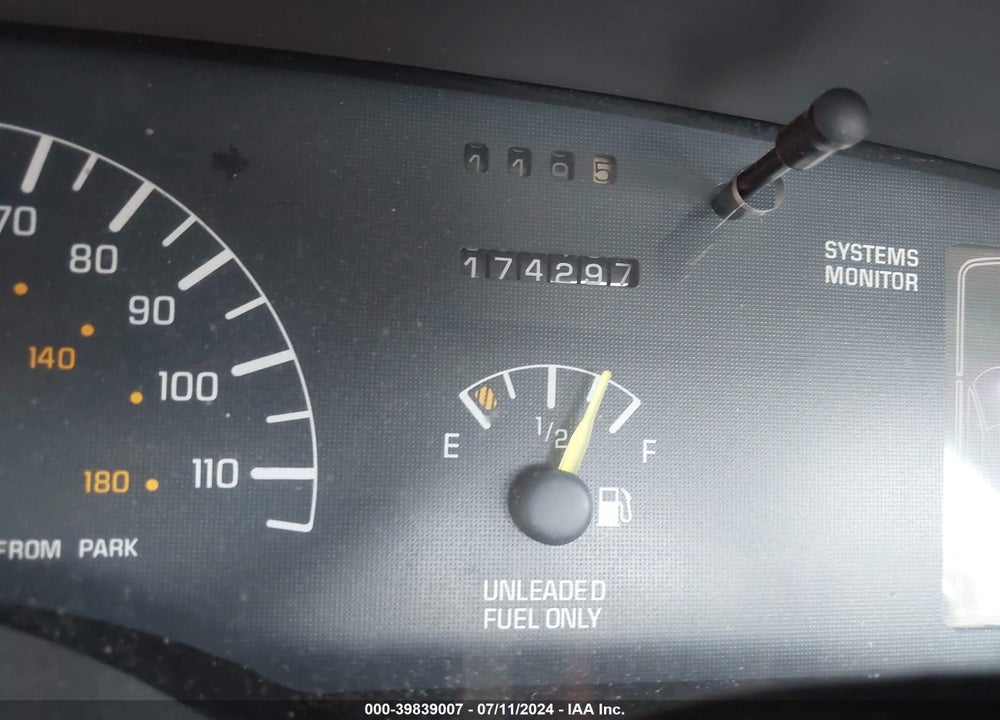 1998 PONTIAC BONNEVILLE SE VIN: 1G2HX52K0W4206516