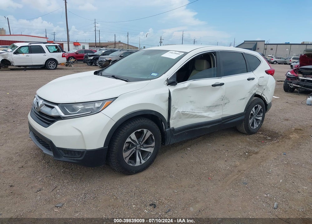 2018 HONDA CR-V LX VIN: 5J6RW5H39JL003717