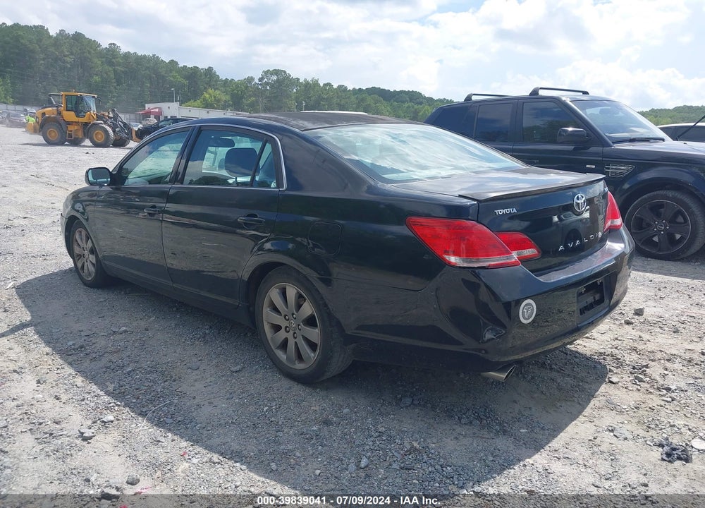 2005 TOYOTA AVALON TOURING VIN: 4T1BK36B55U009320