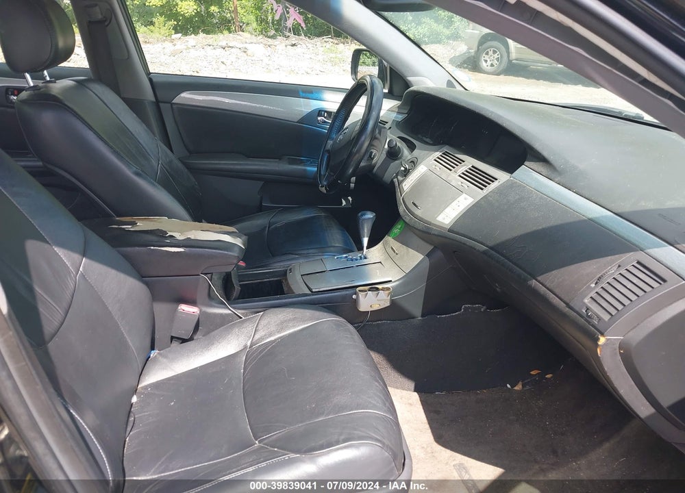 2005 TOYOTA AVALON TOURING VIN: 4T1BK36B55U009320