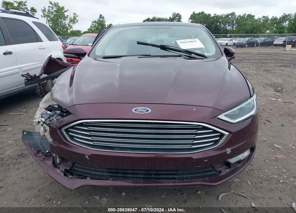 2017 FORD FUSION SE VIN: 3FA6P0T91HR138972