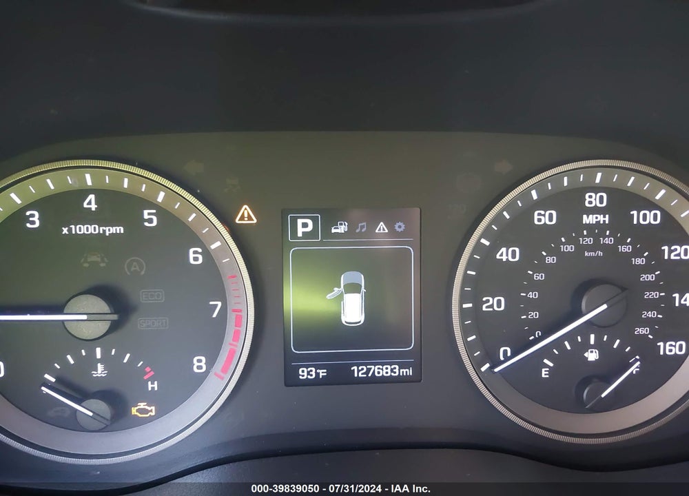2018 HYUNDAI TUCSON SE VIN: KM8J23A44JU633009