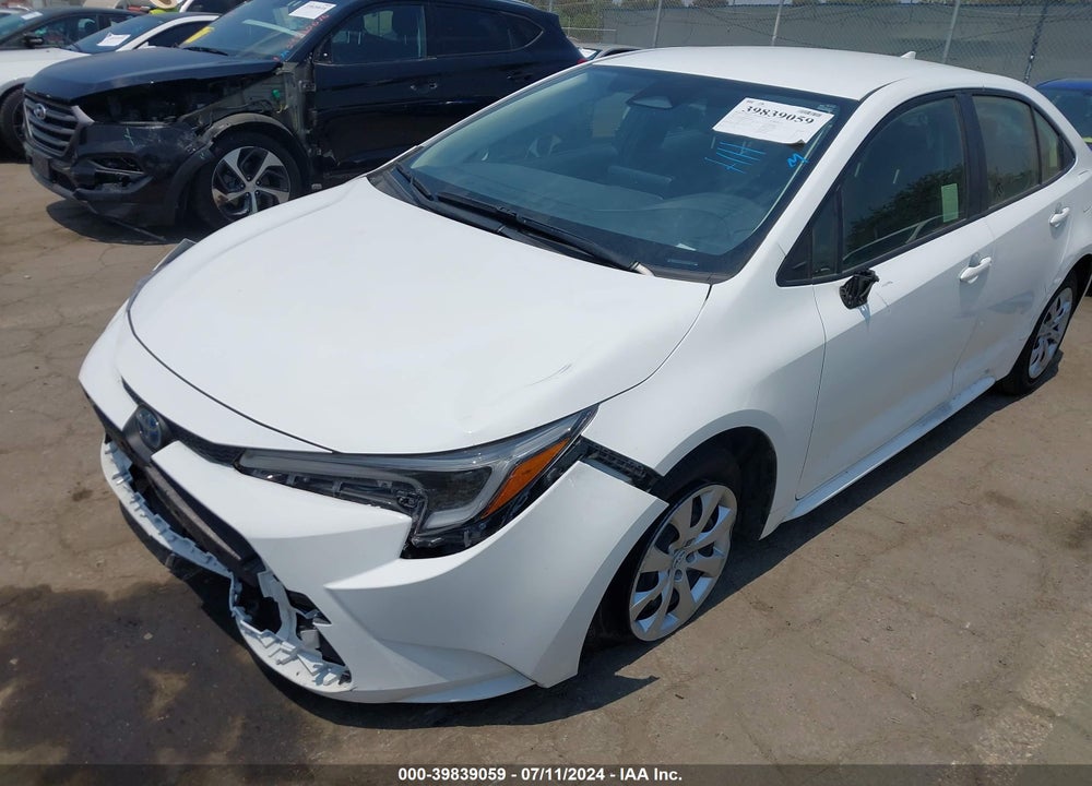 2023 TOYOTA COROLLA HYBRID LE VIN: JTDBCMFE6P3002452