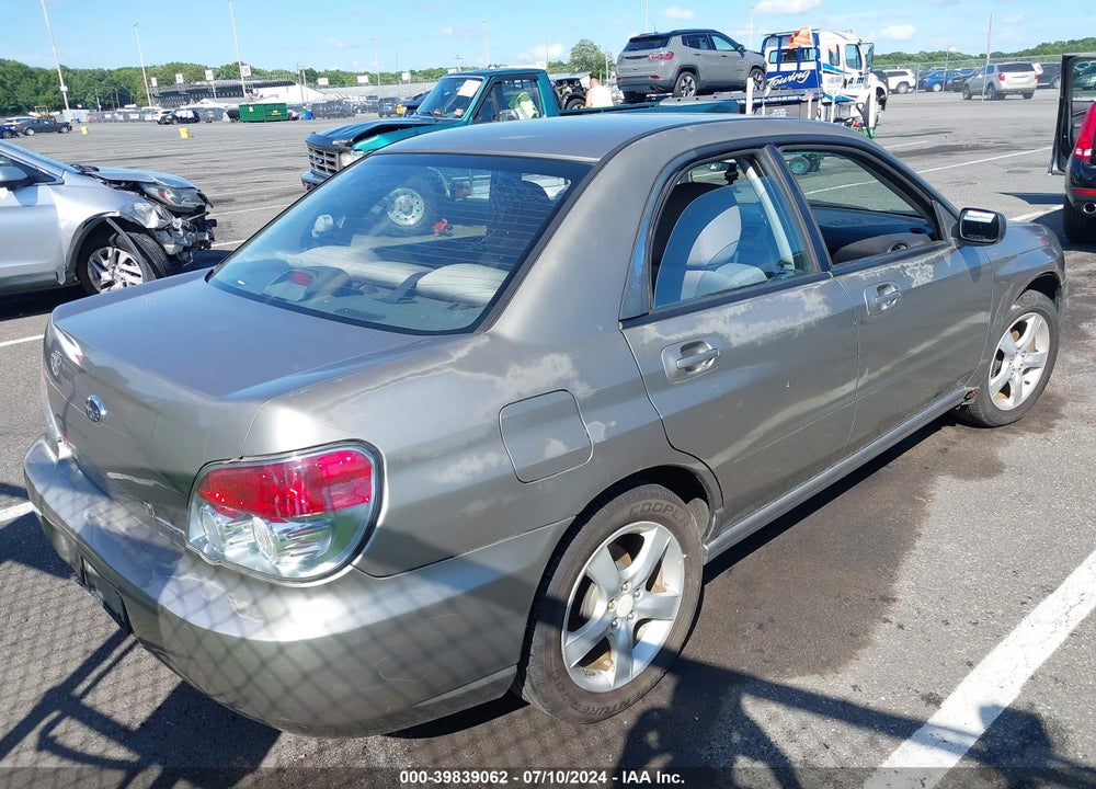 2006 SUBARU IMPREZA 2.5I VIN: JF1GD67676H520888