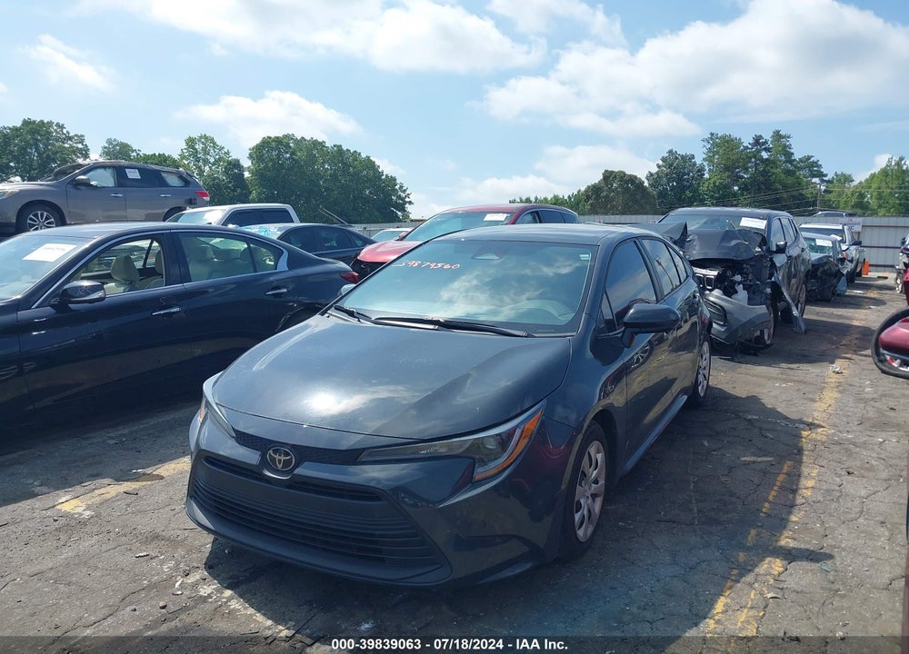 2023 TOYOTA COROLLA LE VIN: 5YFB4MDE7PP026587