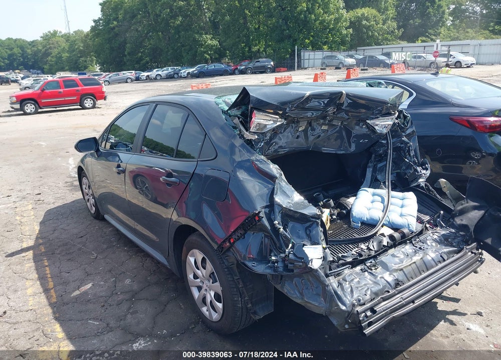 2023 TOYOTA COROLLA LE VIN: 5YFB4MDE7PP026587