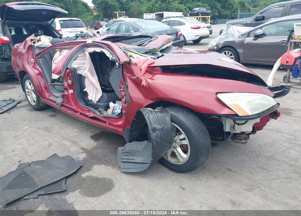 2007 HONDA ACCORD 2.4 EX VIN: 1HGCM56827A105625