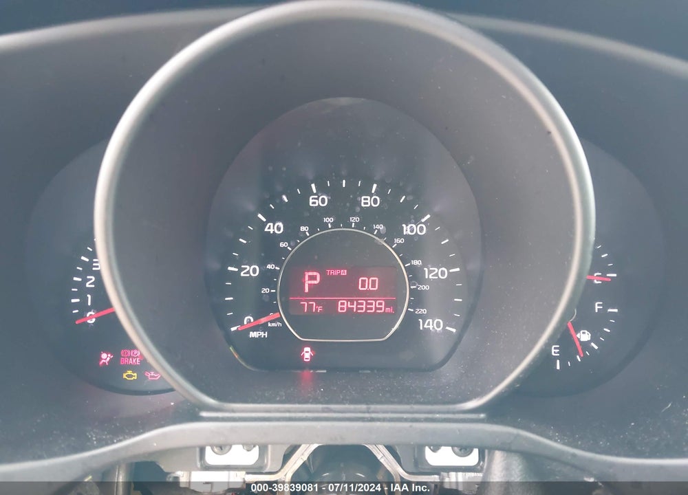 2016 KIA SOUL VIN: KNDJP3A58G7371582