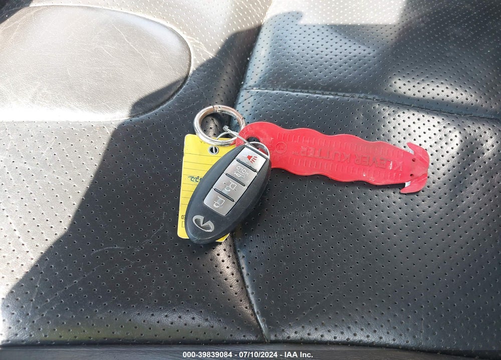 2012 INFINITI G37X VIN: JN1CV6AR3CM975493
