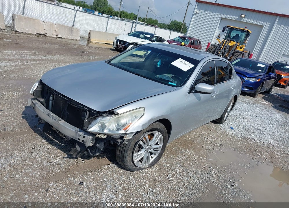 2012 INFINITI G37X VIN: JN1CV6AR3CM975493