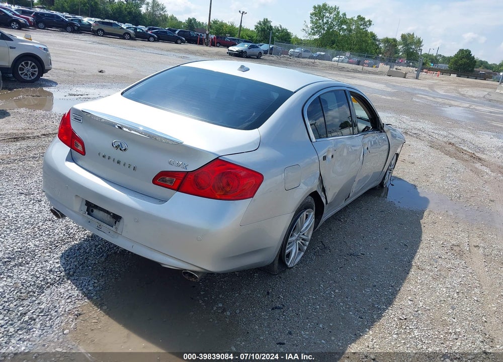 2012 INFINITI G37X VIN: JN1CV6AR3CM975493