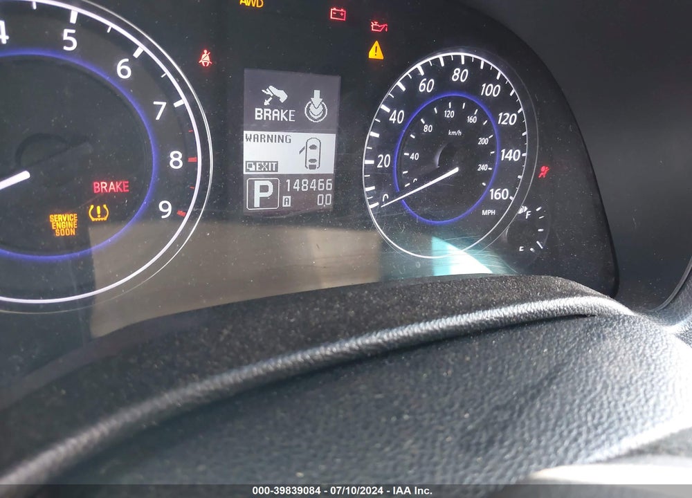 2012 INFINITI G37X VIN: JN1CV6AR3CM975493