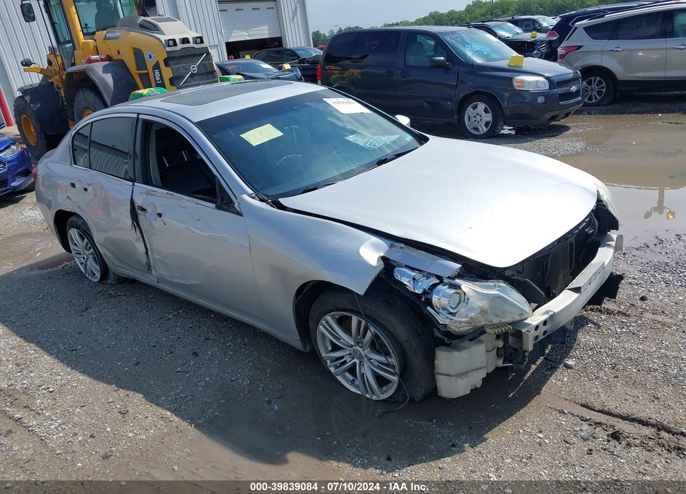 2012 INFINITI G37X VIN: JN1CV6AR3CM975493
