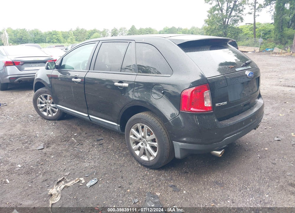 2011 FORD EDGE SEL VIN: 2FMDK4JC6BBB12598