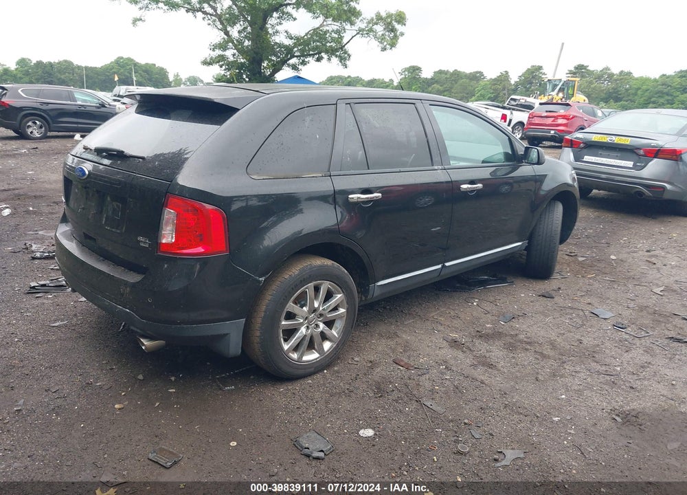 2011 FORD EDGE SEL VIN: 2FMDK4JC6BBB12598