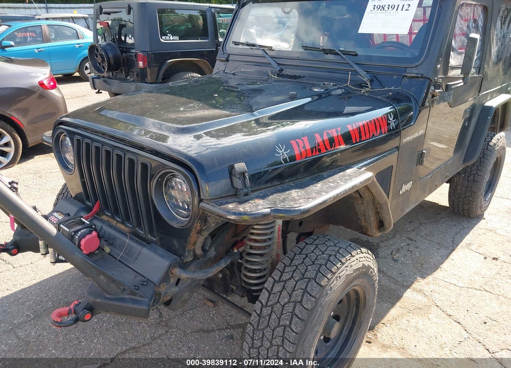 2001 JEEP WRANGLER SE VIN: 1J4FA29P01P335510