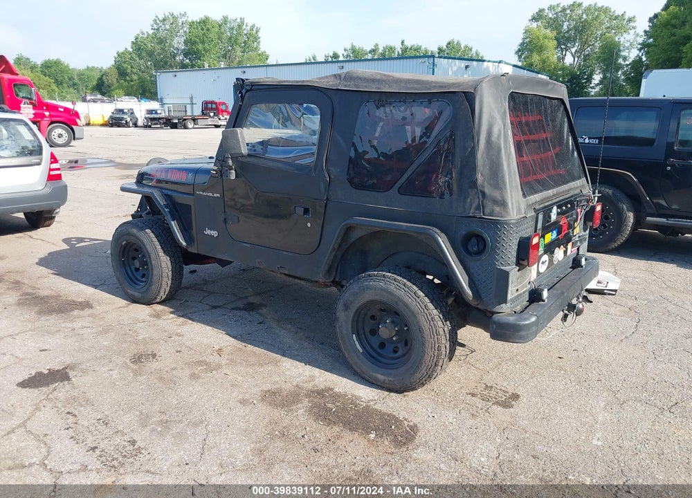 2001 JEEP WRANGLER SE VIN: 1J4FA29P01P335510