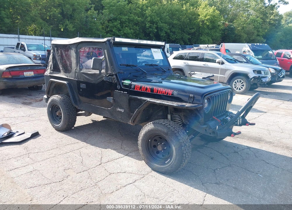 2001 JEEP WRANGLER SE VIN: 1J4FA29P01P335510