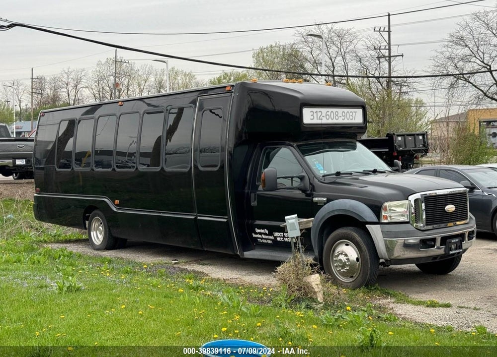 2007 FORD F-550 SUPER DUTY LIMO BUS VIN: 1FDAF56P67EB27848