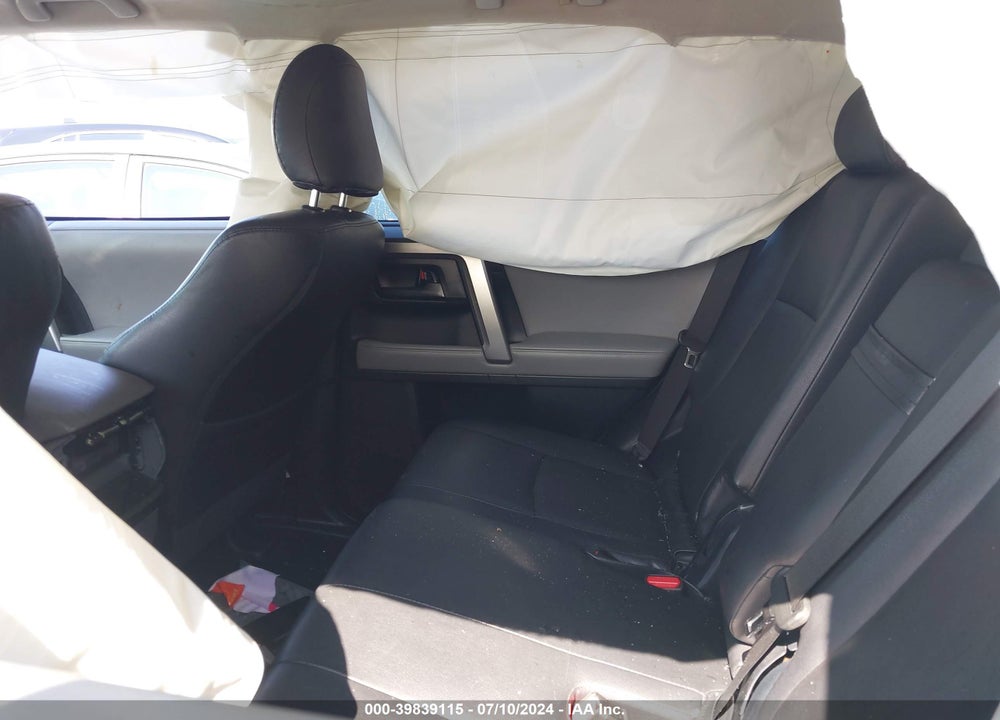 2012 TOYOTA 4RUNNER SR5 VIN: JTEZU5JR4C5039750