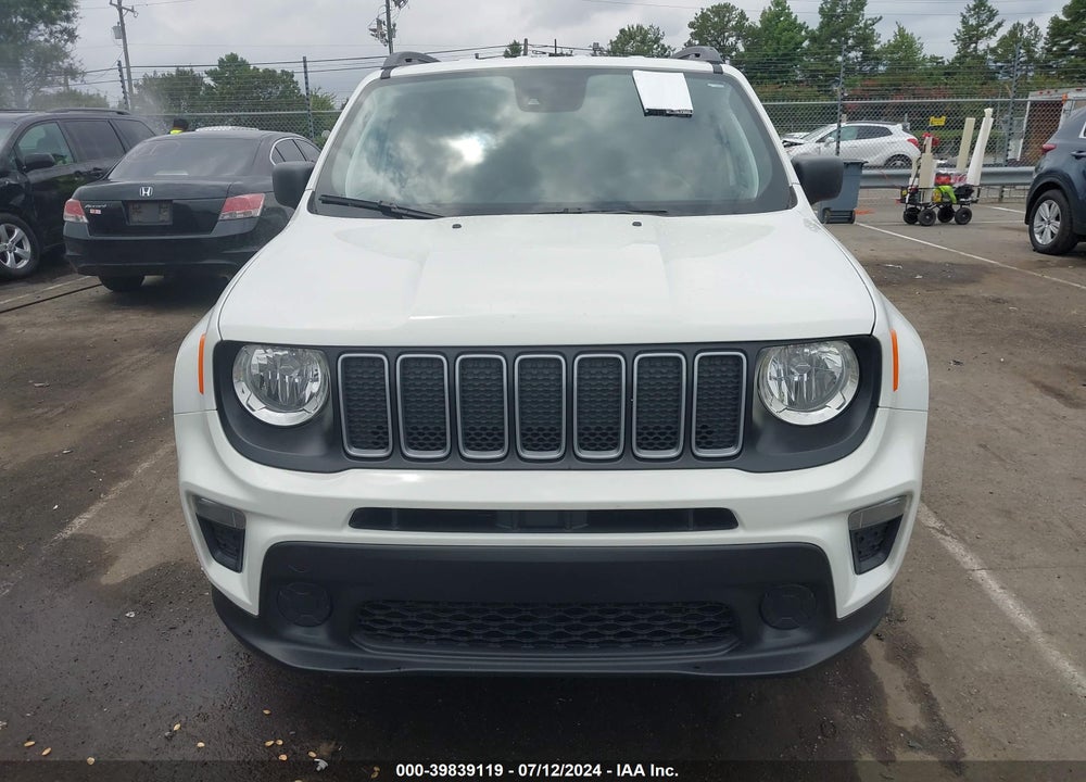 2022 JEEP RENEGADE SPORT 4X4 VIN: ZACNJDA13NPN67884