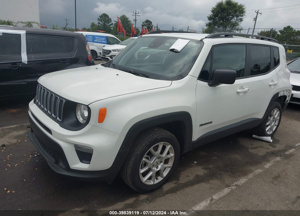 2022 JEEP RENEGADE SPORT 4X4 VIN: ZACNJDA13NPN67884