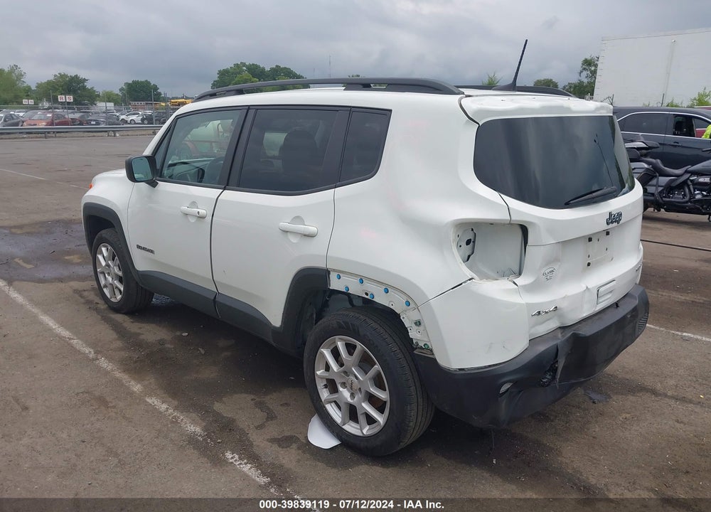 2022 JEEP RENEGADE SPORT 4X4 VIN: ZACNJDA13NPN67884