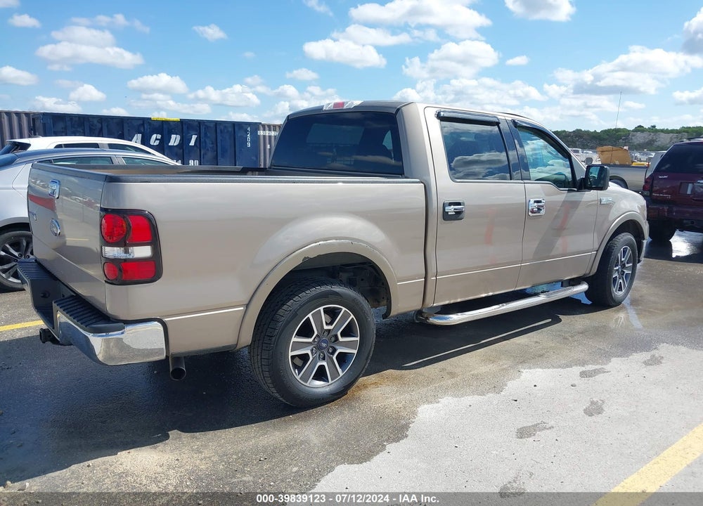 2004 FORD F150 SUPERCREW VIN: 1FTRW12W54KC42242