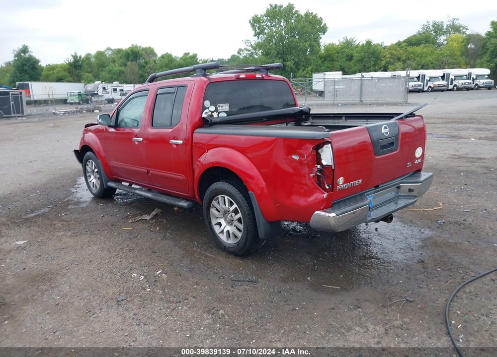 2012 NISSAN FRONTIER SL VIN: 1N6AD0EV5CC482932
