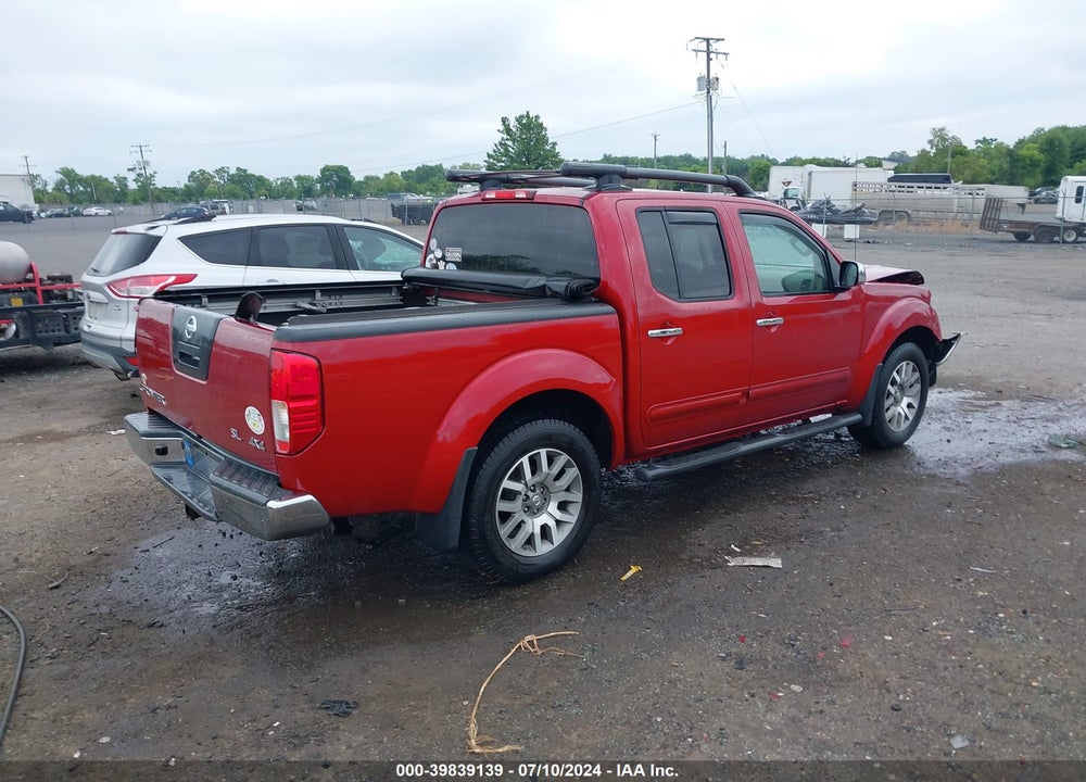 2012 NISSAN FRONTIER SL VIN: 1N6AD0EV5CC482932