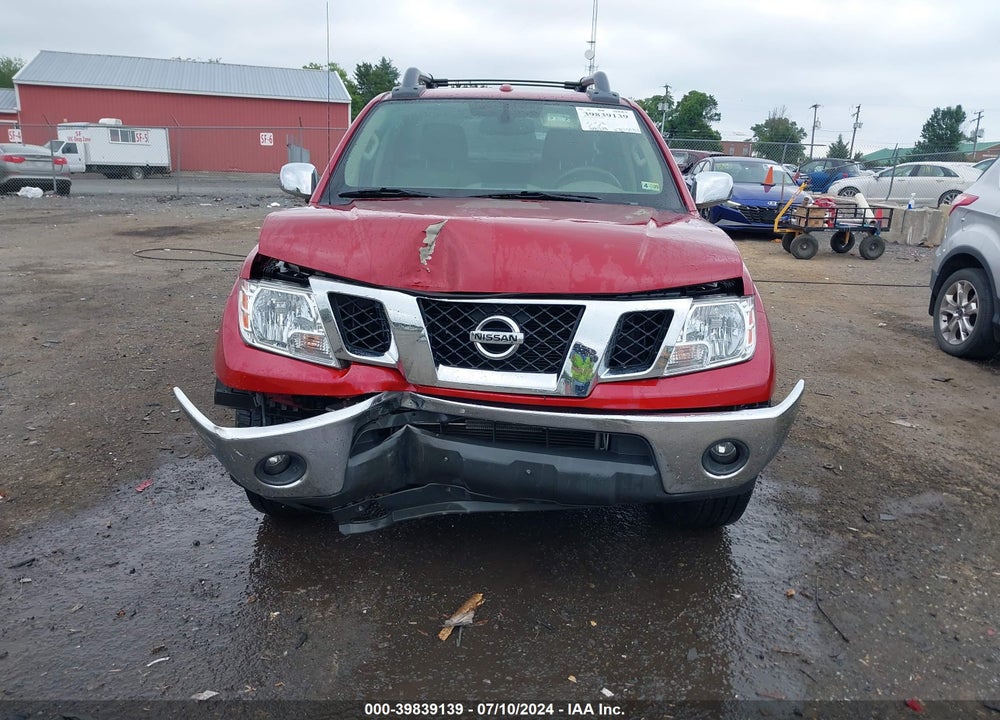 2012 NISSAN FRONTIER SL VIN: 1N6AD0EV5CC482932