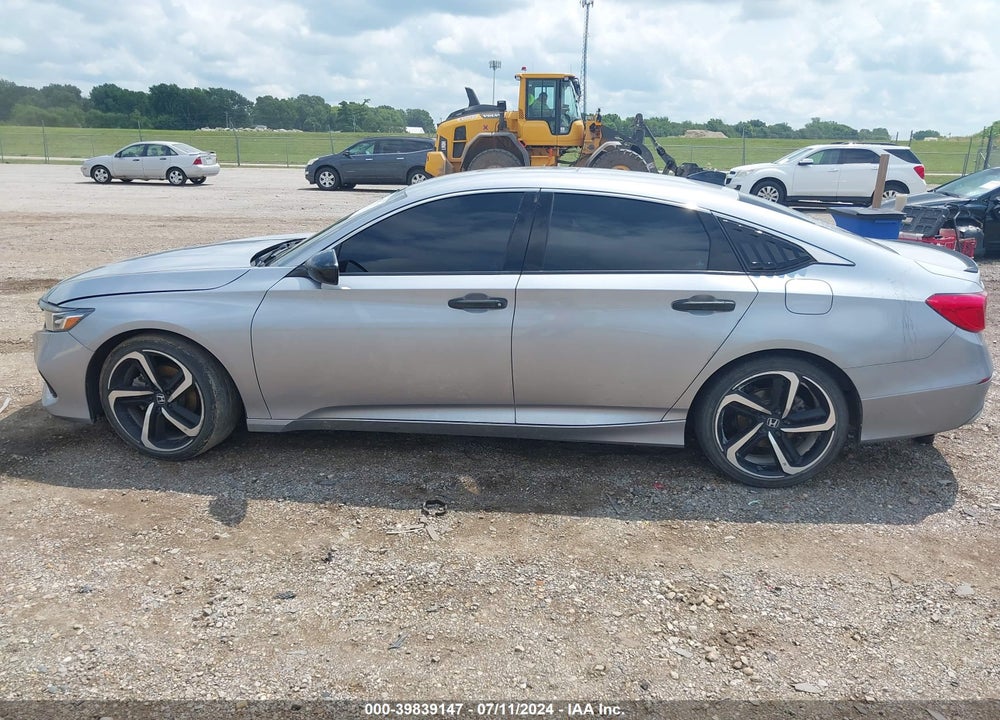 2021 HONDA ACCORD SPORT VIN: 1HGCV1F39MA123268